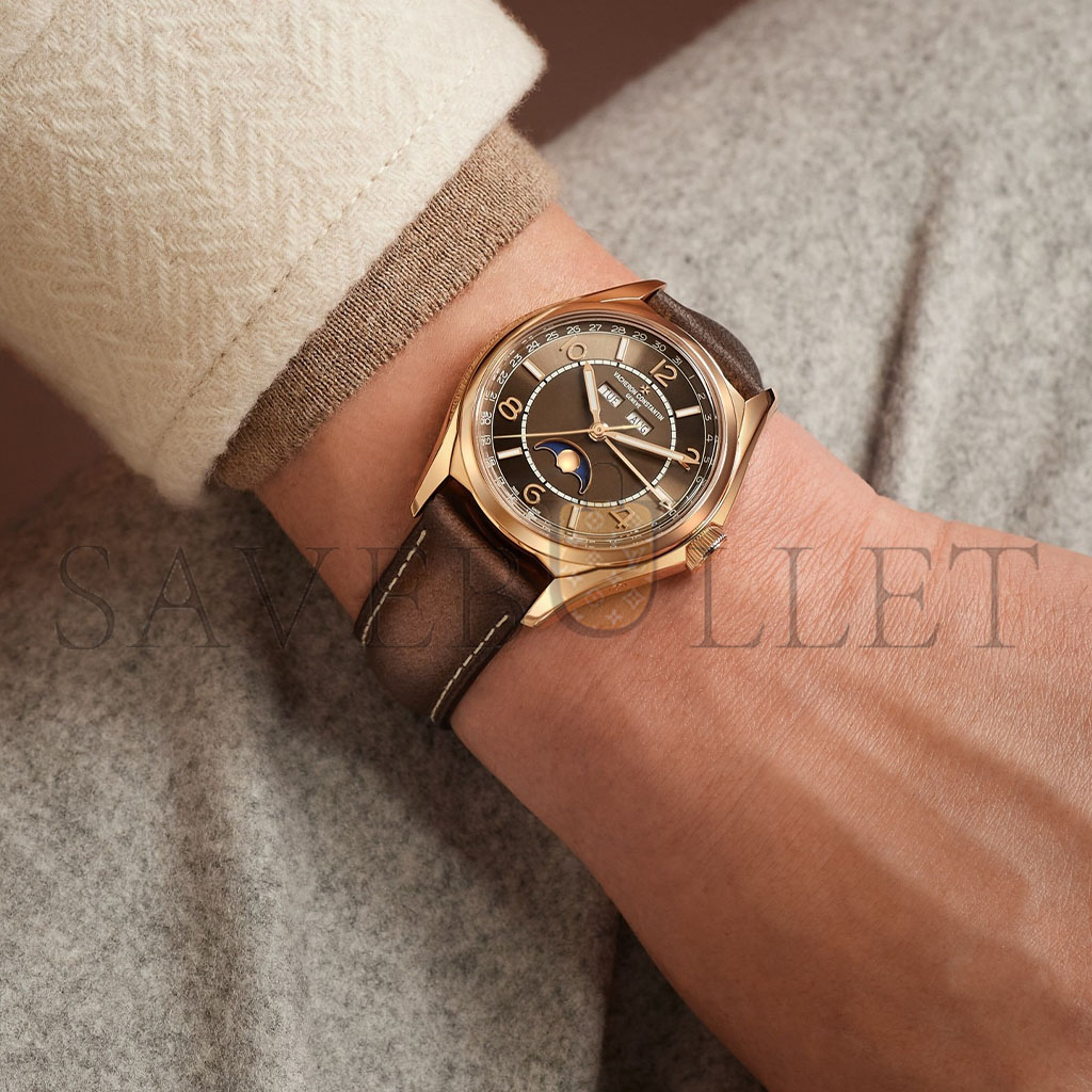 vacheron Co*sta*t*n fiftysix complete calendar 40 mm pink gold watch 4000e/000r-b065